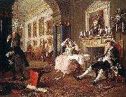 William Hogarth Marriage oil painting reproduction